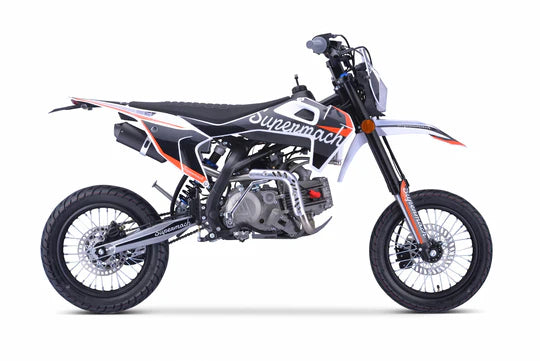 Supermach 200cc Dirt Bike | Oil-Cooled 4-Stroke Gas Motorcycle