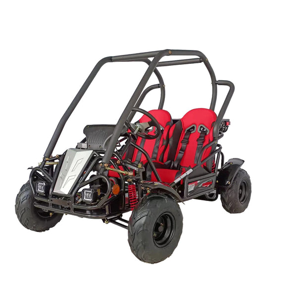 HHH 125cc Go Kart GKT125-9 Spyder 3 Speed Bigger Seat Single