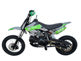 HHH DB14 110cc Dirt Bike Semi-Auto Off Road Dirt Bike Pit Gas Dirtbike for youth and kids