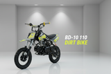 HHH BD-10 110cc Dirt bike Pit Bike ‎10" Wheels Youth Tao BD-10 110cc Kids Motocross Fully Automatic Dir Bike