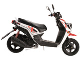 Supermach Rocket 150cc Scooter Street Gas Moped Adult 12" Aluminum Wheels