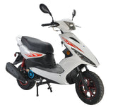 HHH Tank-150 Gas Moped Scooter | 150cc Automatic Adult Bike with 12" Aluminum Wheels