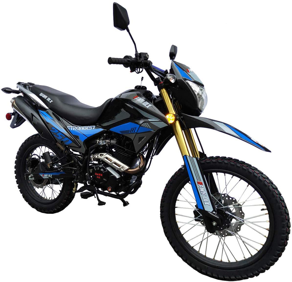 HHH Hawk DLX 250 EFI Enduro Dirt Bike | 250cc Fuel Injection Motorcycl ...